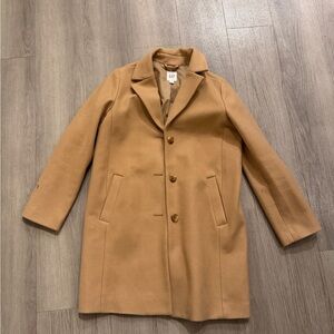 GAP Tan Wool Blend Coat